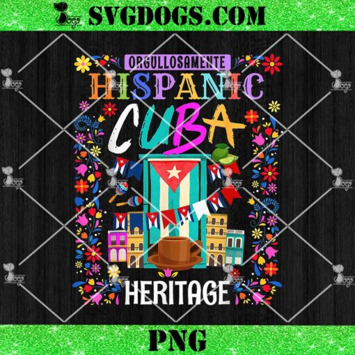 Latin Heritage Cuban Flag PNG, Outfit Idea For Women & Cuba Flag PNG