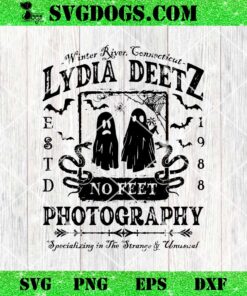 Lydia Deetz Photography 1988 Halloween SVG, Beetlejuice SVG, Ghost SVG