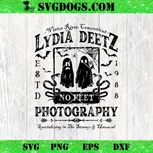 Lydia Deetz Photography 1988 Halloween SVG, Beetlejuice SVG, Ghost SVG