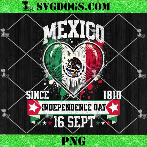 Mexico Flag PNG, Mexico Since 1810 Independence Day 16 Sept PNG