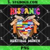 Hispanic Heritage Month All Countries Heart Hands PNG