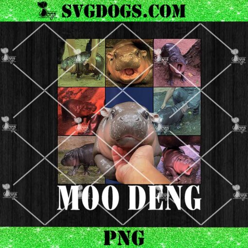 Moo Deng Baby Pygmy Hippo PNG, Cute Zoo For Family PNG