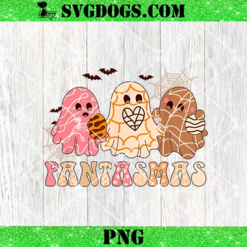 Pantasmas Ghost Halloween PNG, Spooky Conchas PNG, Cute Ghost PNG