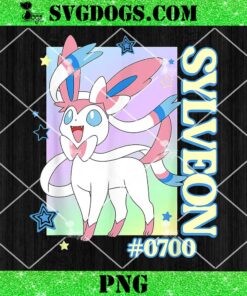 Pokémon Sylveon #0700 PNG, Happy Colorful Portrait PNG