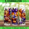 Dallas Cowboys Pumpkin 20oz Tumbler Wrap PNG, Cowboys NFL Halloween Tumbler Wrap PNG