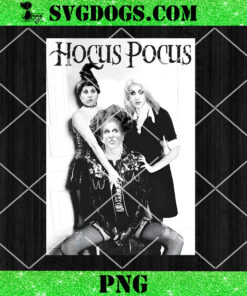 Retro Hocus Pocus PNG, Thug Life Witches Movie PNG, Retro Halloween Character PNG