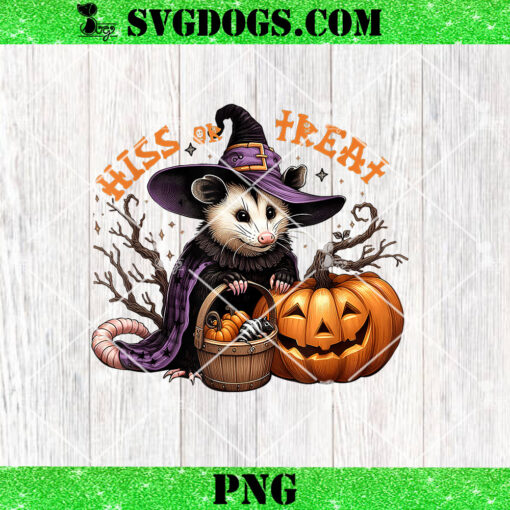 Scary Possum PNG, Hiss Or Treat PNG, Possum Halloween PNG