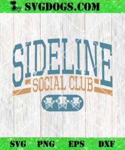 Sideline Social Club SVG PNG, Baseball Club SVG