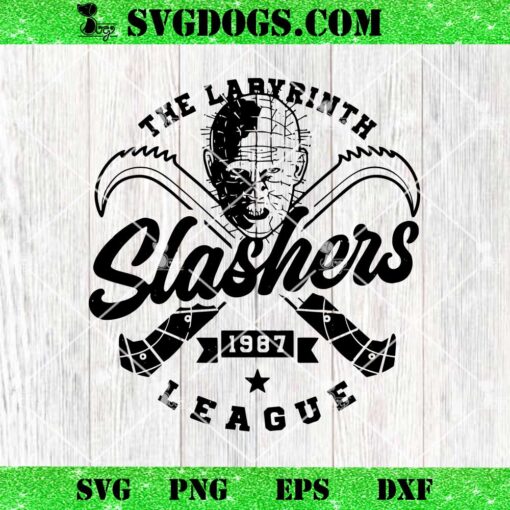 The Labyrinth Slashers League SVG, Pinhead Hellraiser SVG PNG