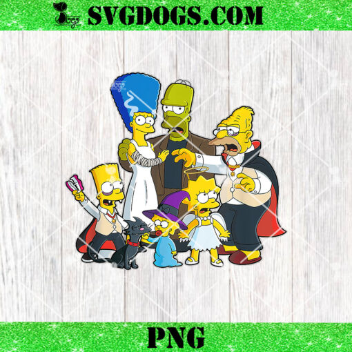 The Simpsons Family Treehouse of Horror Halloween PNG