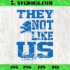 They Not Like US Falcons SVG, Atlanta Falcons NFL SVG PNG