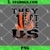 They Not Like Us Bills PNG, Buffalo Bills NFL PNG