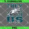 They Not Like Us Cowboys PNG, Dallas cowboys NFL PNG