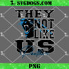 They Not Like Us Packers PNG, Green Bay Packers PNG