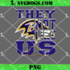 They Not Like Us Panthers PNG, Carolina Panthers NFL PNG