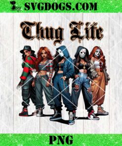 Thug Life Girl PNG, Thug Life Horror Killers PNG, Thug Life Horror Characters PNG