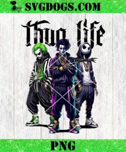 Thug Life Horror Scary Movie PNG, Horror Movie Characters PNG, Halloween PNG