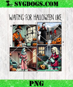 Waiting For Halloween Like PNG, Funny Horror Movies Characters Waiting for Halloween PNG