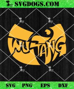 Yellow Hip Hop SVG, Wu Tang SVG