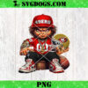 Cleveland Browns Chucky PNG, Horror Browns Football PNG