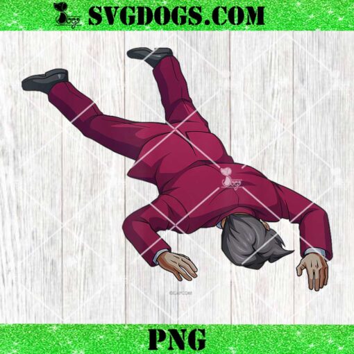 Ace Attorney Investigations Collection Faceplant Edgeworth PNG