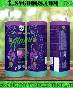 Alani Nu Energy RTD 20oz Tumbler Wrap PNG