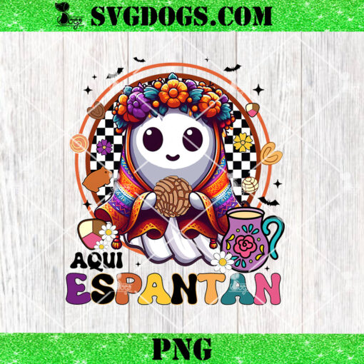 Aqui Espantan PNG, Mexico Conchas PNG, Concha Ghost PNG