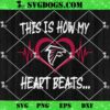 Arizona Cardinals This Is How My Heart Beart SVG, NFL Heart Nurse SVG PNG