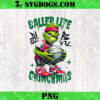 Thug Life Grinchmas PNG, Thug Life Christmas PNG, Grinchmas PNG