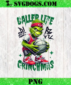 Home Run Grinchmas PNG, Christmas Baseball PNG