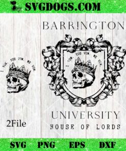 Barrington University The Ritual SVG, Dark Romance Reader SVG PNG EPS DXF