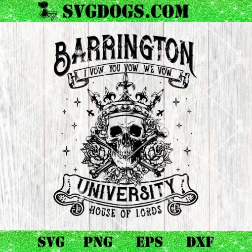 Barrington University The Ritual SVG, Dark Romance Reader SVG PNG EPS DXF