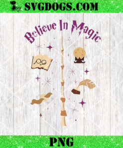 Believe Is Magic Wizard PNG, Wizard Staff PNG, Harry Potter PNG