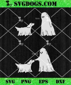 Boo Boo Ghost Dog SVG, Ghost Touch The Dog Boo Boo-p Halloween SVG PNG