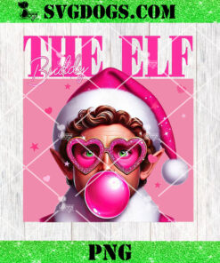 Buddy The Elf PNG, Christmas Pink PNG, Funny Christmas Movie Characters PNG