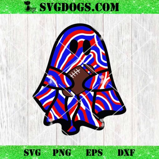 Buffalo Football Ghost SVG, Bills Treats SVG, Buffalo Bills SVG PNG