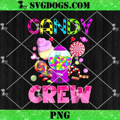 Candy Crew Squad PNG, Candy Land Candy Crew Decorations Sweetie PNG