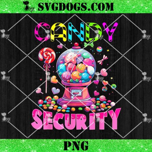 Candy Security PNG, Candyland Costume Kids Teens Adult PNG