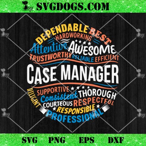 Case Manager SVG, Week Appreciation SVG, Best Manager Since 1978 SVG PNG