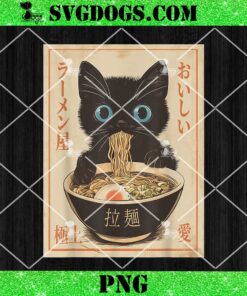 Cat Ramen Japanese PNG, Kawaii Anime PNG