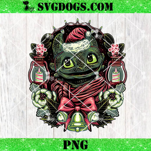 Christmas Dragon PNG, How to Train Your Dragon Santa PNG