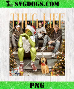 Christmas Movie Friends Thug Life PNG, Grinch Thug Life PNG