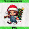 Michael Myers Santa Christmas PNG, Christmas Killers Friends PNG, Christmas Horrors PNG