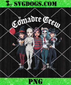 Comadre Crew Witches Halloween PNG, Mexican Latina Girls PNG