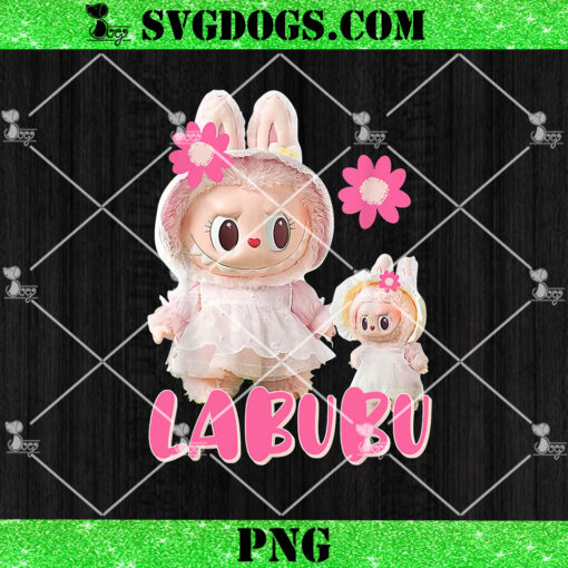 Cute Labubu The Monsters Pink Lover PNG, Labubu PNG