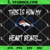 Dallas Cowboys This Is How My Heart Beart SVG, NFL Nurse SVG PNG