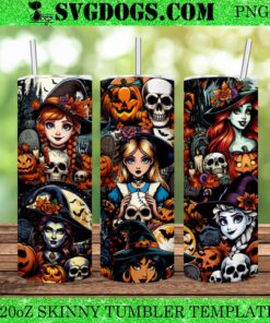 Halloween Black Cat 20oz Tumbler Wrap PNG, Enchanting Halloween Extravaganza Tumbler Wrap PNG