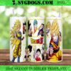 Dragon Ball Z 20oz Tumbler Wrap PNG