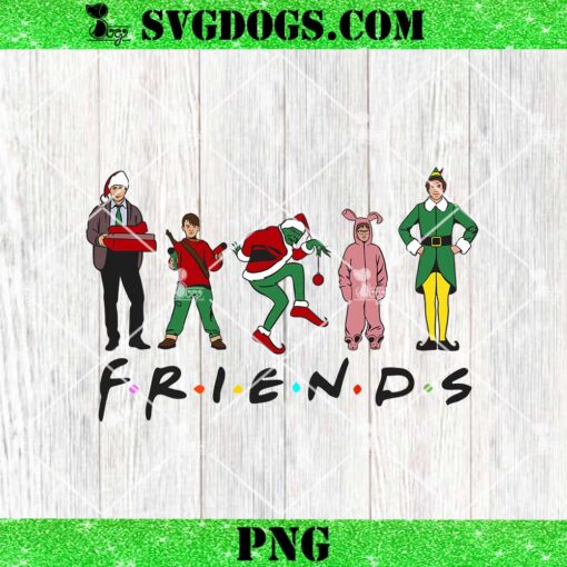 Friends Christmas PNG, Grinch Home Alone And Friends PNG