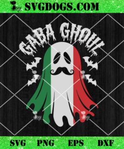 Gaba Ghoul Ghost SVG, Funny Italian Easy Halloween Costume SVG PNG